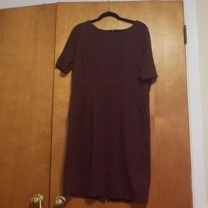 Lands End cotton career dress